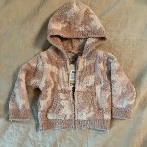 Barefoot Dreams pink camo hoodie 12-18 months